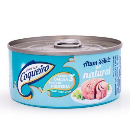 ATUM COQUEIRO 170GR SOLID NATURAL
