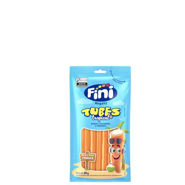BALA GEL FINI 80GR TUBES TROPICAL