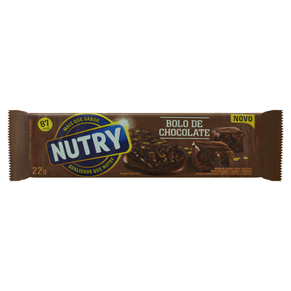 BARRA CEREAL NUTRY 22GR BOLO CHOCO