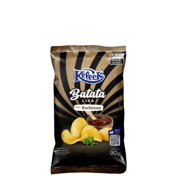 BATATA LISA KELECK 90GR BARBECUE