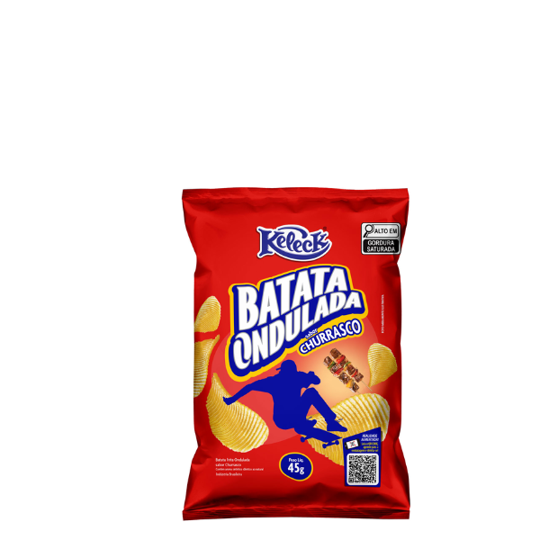 BATATA ONDULADA KELECK 45GR CHURRASCO