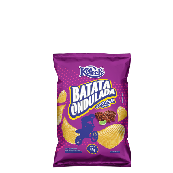 BATATA ONDULADA KELECK 45GR COST C/LIMAO