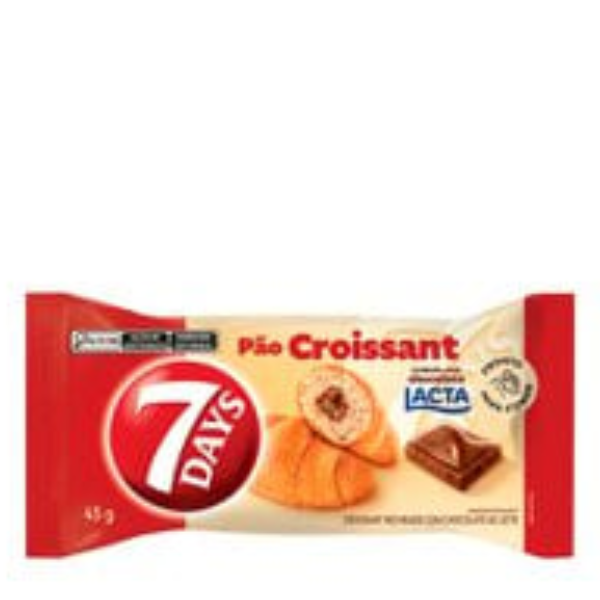 BISC CROISSANT 7DAYS 45GR AO LEITE
