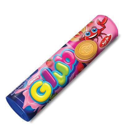 BISC GLUB RECH 100GR MORANGO