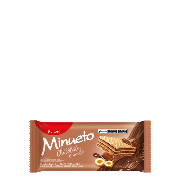 BISC MINUETO WAFER 81GR CHOC AVELA