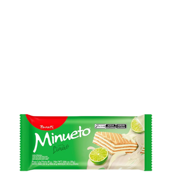 BISC MINUETO WAFER 81GR LIMAO