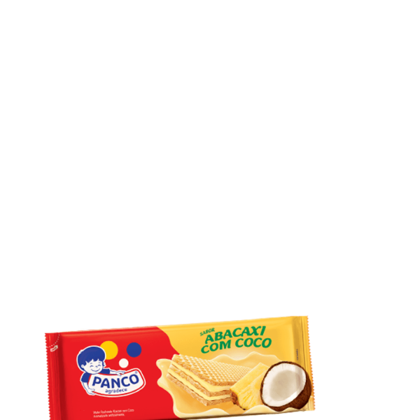 BISC PANCO WAFER 112GR ABACAXI C COCO