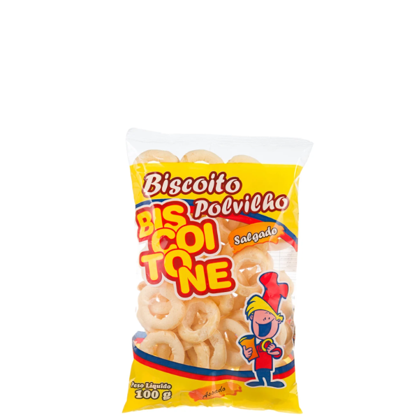 BISC POLV BISCOITONE 150GR SALGADO