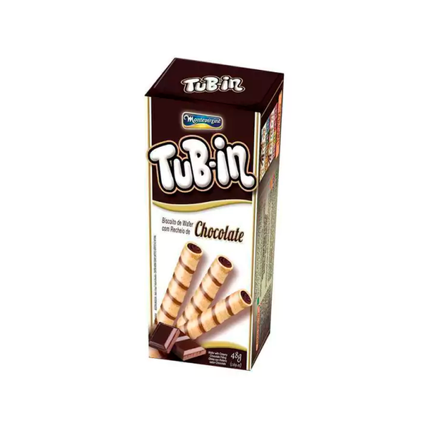 BISC TUB-IN WAFER 45GR CAN CHOCOLATE