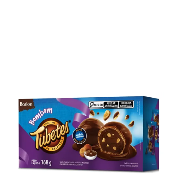 BOMBOM CX TUBETES 168GR
