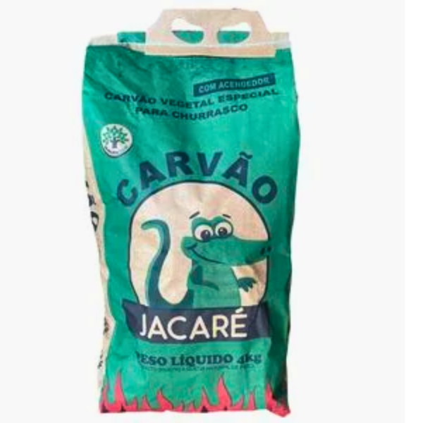 CARVAO JACARE 4KG