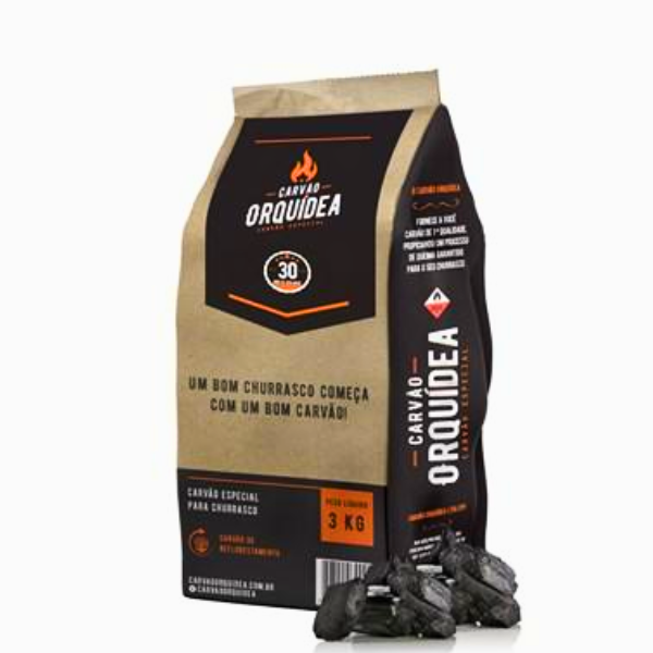 CARVAO ORQUIDEA 3,KG