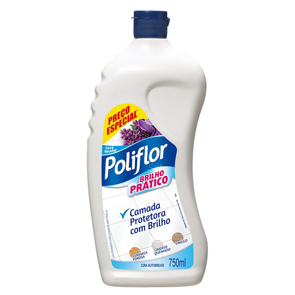 CERA LIQ POLIFLOR 750ML INCOLOR
