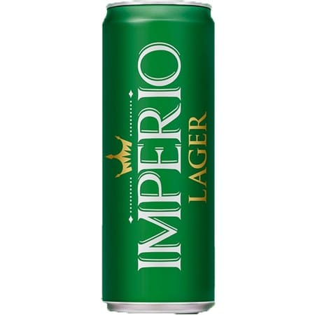CERV IMPERIO LAGER LT 350ML