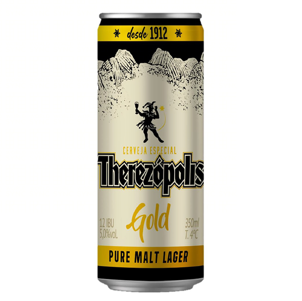 CERV THEREZOPOLIS GOLD LAGER LT 350ML