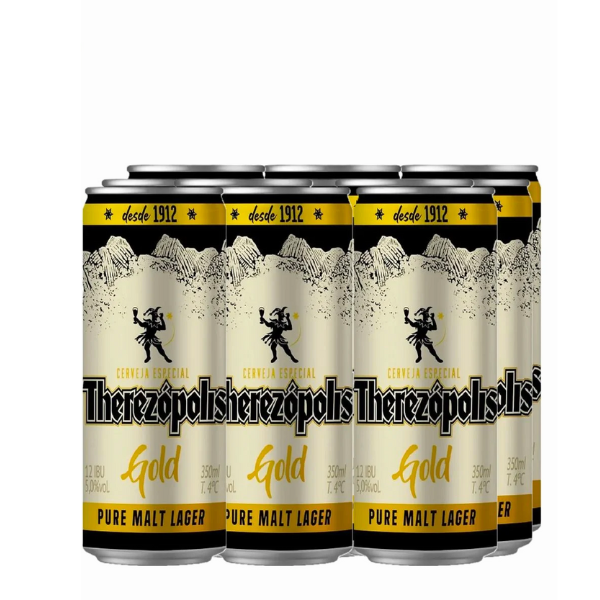 CERV THEREZOPOLIS GOLD LAGER LT 350ML C/