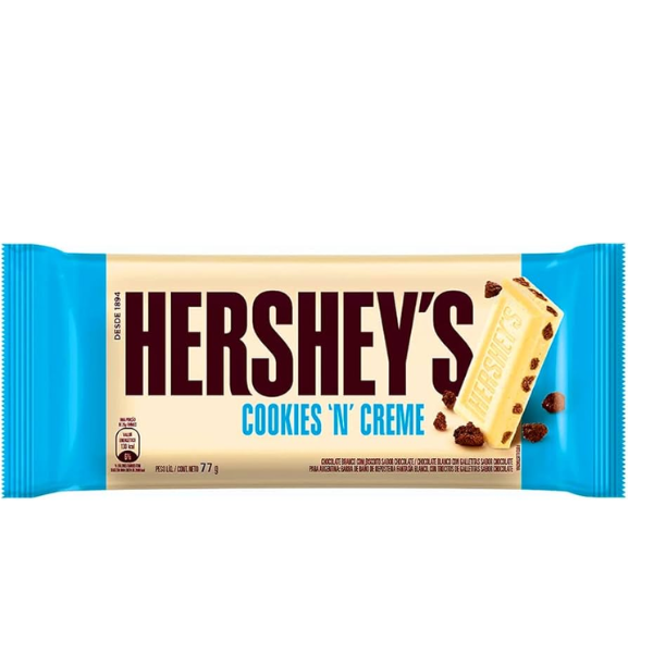CHOC HERSHEYS BR 77GR COOKIES N CREME