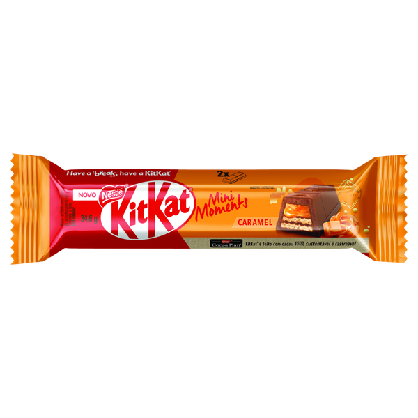 CHOC NESTLE KIT KAT 34,6GR CARAMELO