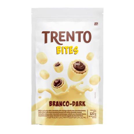 CHOC TRENTO 120GR BITES BRANCO DARK