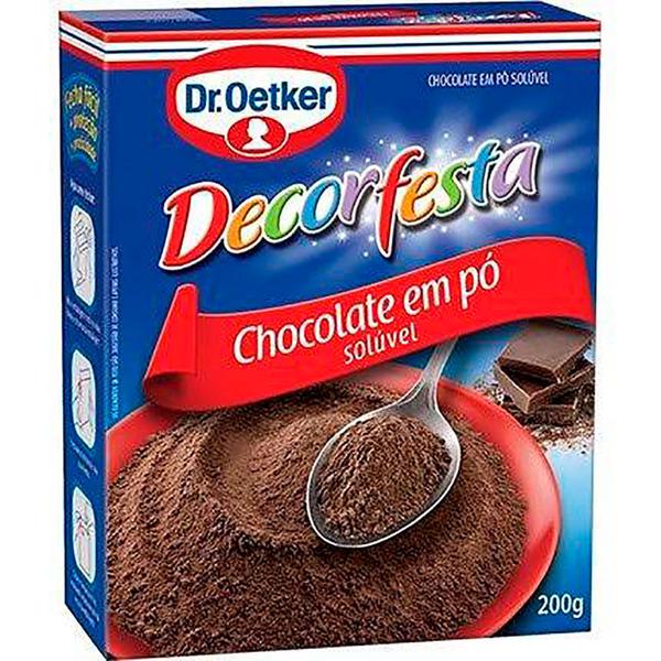 CHOCOLATE EM PO OETKER 200G