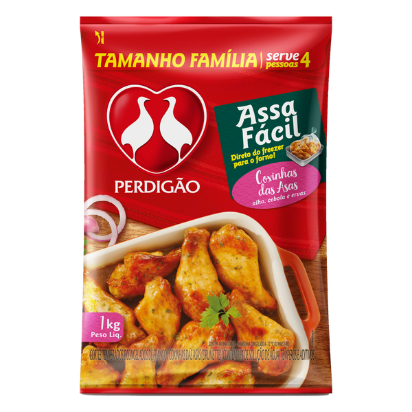 COXINHA ASA ASSAFACIL PERDIGAO 1kg