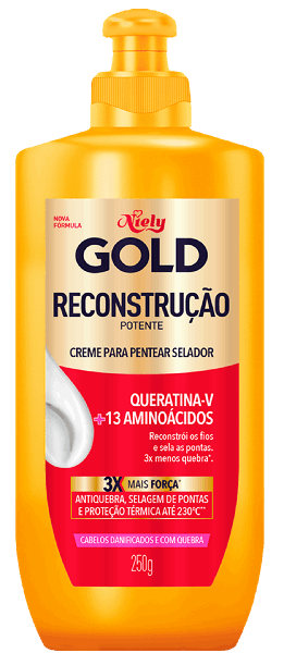CR PENT NIELY GOLD 250ML RECONSTRUTOR