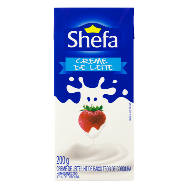 CREME DE LEITE SHEFA 200G