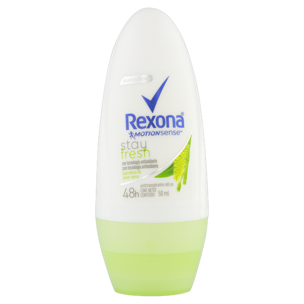 DESOD ROLLON REXONA 50ML FEM BAMBOO