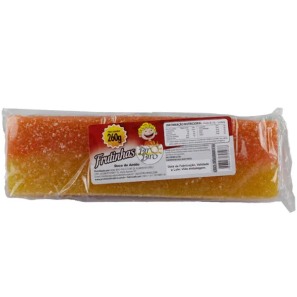 DOCE B BIRO 260G FRUTINHAS