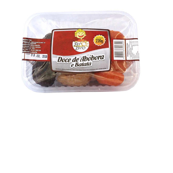 DOCE BATATA E ABOBORA BIRO BIRO 240G