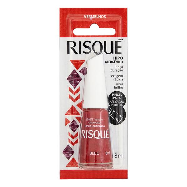 ESMALTE RISQUE 8ML CREMOSO BEIJO
