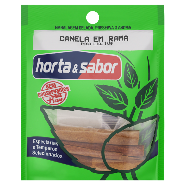 ESP HORTA&SABOR 10GR CANELA EM RAMA