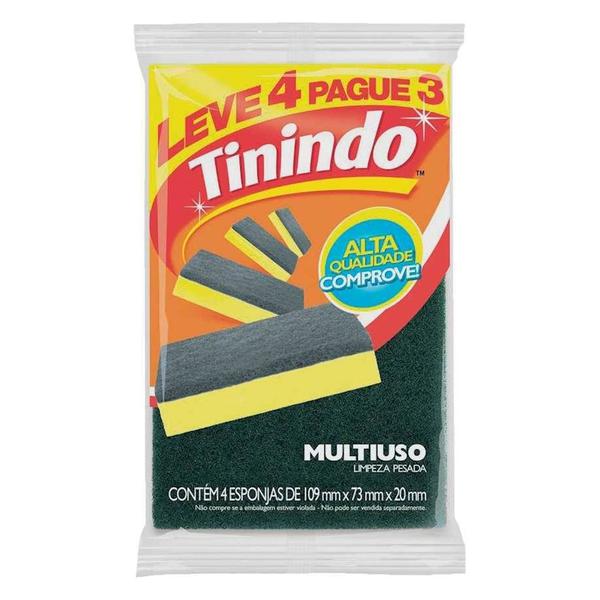 ESPONJA TININDO C/4