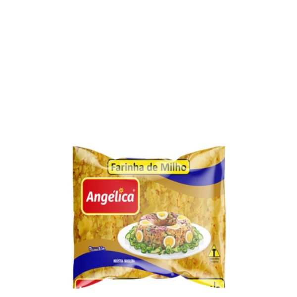 FARINHA DE MILHO AMARELA ANGELICA 250G