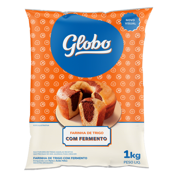 FARINHA DE TRIGO GLOBO 1KG