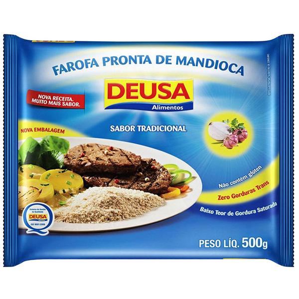 FAROFA DE MANDIOCA DEUSA 400G TRAD