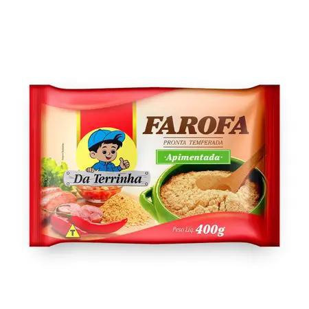 FAROFA MAND DA TERRINHA 400GR APIMENTADA