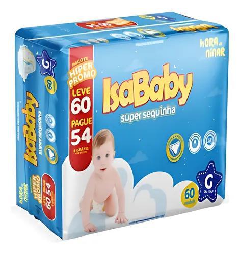 FRALDA DESC ISABABY HIPER G C/60