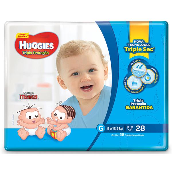 FRALDA HUGGIES G
