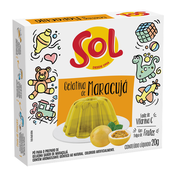 GELATINA SOL 20GR