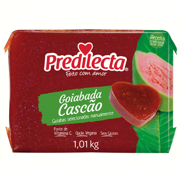 GOIABADA PREDILECTA 1KG CASCAO