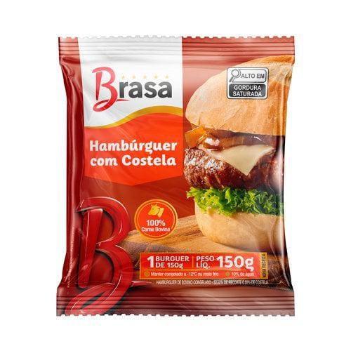 HAMB BRASA BURGUER 150GR COSTELA