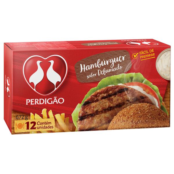 HAMB PERDIGAO 672GR DEFUMADO