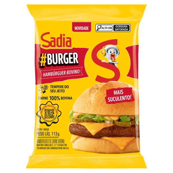 HAMB SADIA 113GR BOVINO