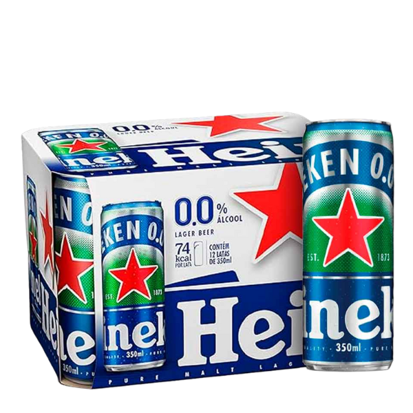 HEINEKEN 0% ALC 350ML 12 LT