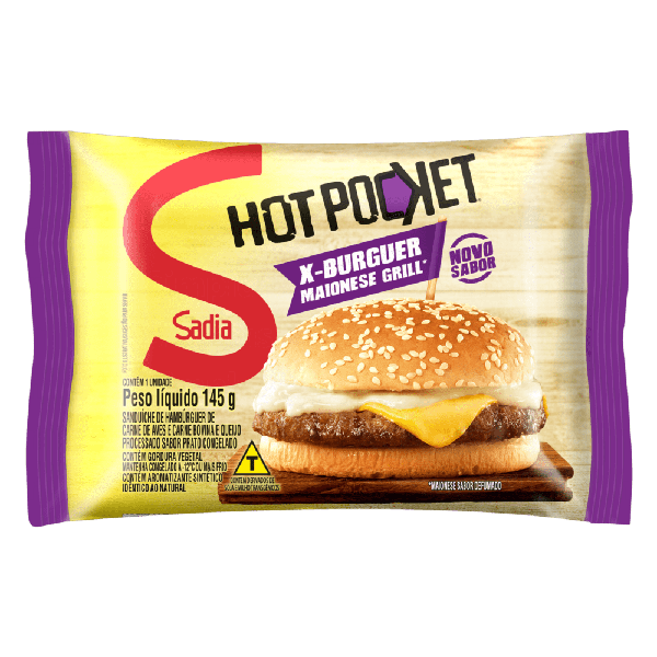 HOT POCKET SADIA 145GR MAIONESE GRILL