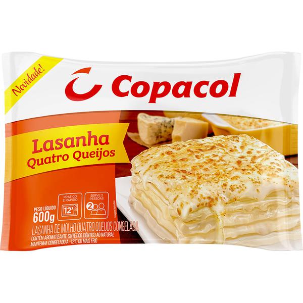 LASANHA COPACOL 600GR 4 QUEIJOS