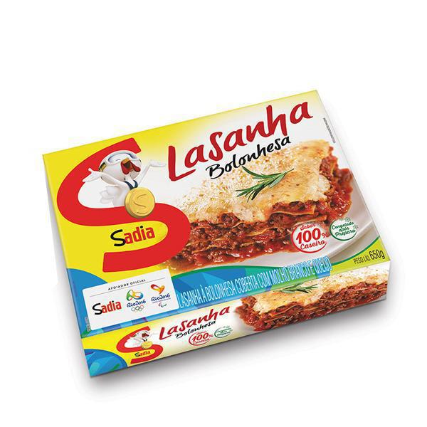 LASANHA SADIA 600GR BOLONHESA