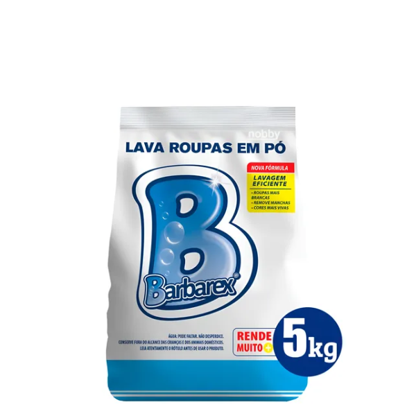 LAVA ROUPA PO BARBAREX 5KG