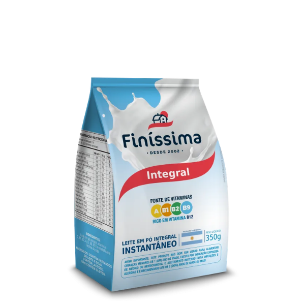 LEITE PO FINISSIMA 350GR SC INTEGRAL